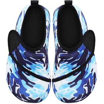 JOINFREE Kids Water Shoes Quick Dry Non-Slip Beach Fun