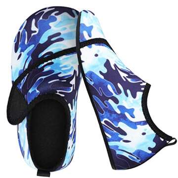 JOINFREE Kids Water Shoes Quick Dry Non-Slip Beach Fun