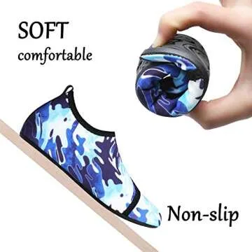 JOINFREE Kids Water Shoes Quick Dry Non-Slip Beach Fun