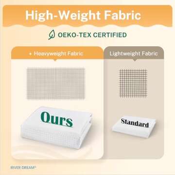 No Hooks Required Dotted Waffle Weave Shower Curtain with Snap in Liner - 71W x 74H,Hotel Grade,Spa Like Bath Curtain,White