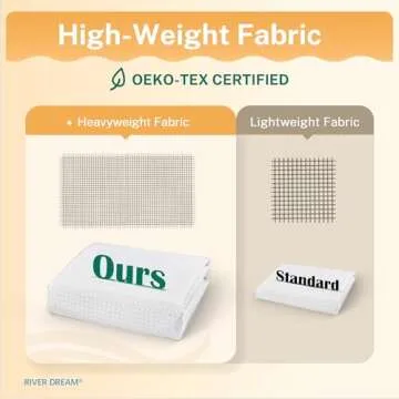 No Hooks Required Dotted Waffle Weave Shower Curtain with Snap in Liner - 71W x 74H,Hotel Grade,Spa Like Bath Curtain,White