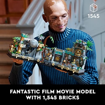 LEGO Indiana Jones Temple of The Golden Idol Building Set