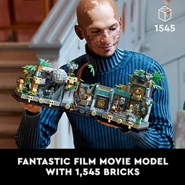 LEGO Indiana Jones Temple of The Golden Idol Building Set