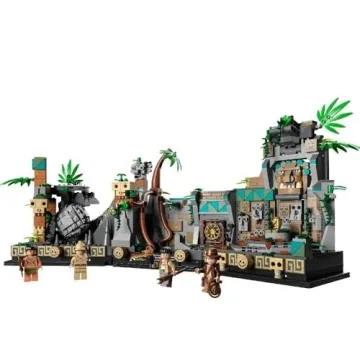 LEGO Indiana Jones Temple of The Golden Idol Building Set