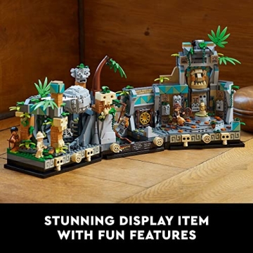 LEGO Indiana Jones Temple of The Golden Idol Building Set