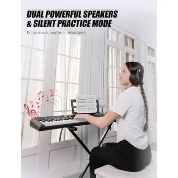 UISCOM 88-Key Semi-Weighted Portable Keyboard