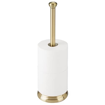 Stylish Free-Standing Toilet Paper Holder - mDesign