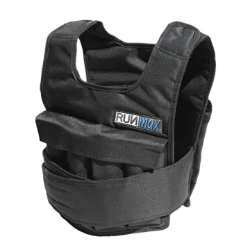 RUNFast RUNmax Pro 40 lb Weighted Vest for Enhanced Fitness