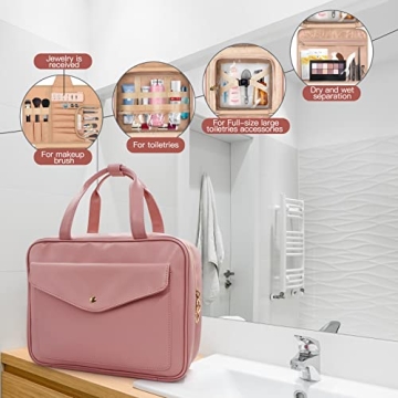 Large Hanging Travel Toiletry Bag for Women