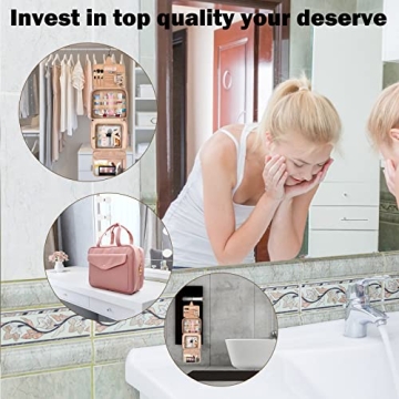 Large Hanging Travel Toiletry Bag for Women