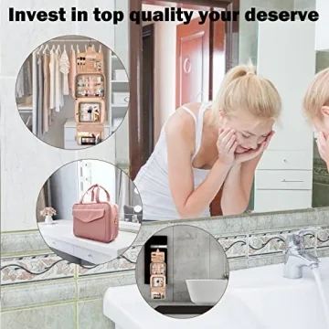 Large Hanging Travel Toiletry Bag for Women