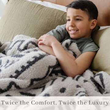 SARANONI Mudcloth Double Layer Bamboni® Throw