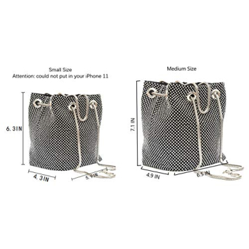 Stylish Rhinestone Evening Bag for Women by Vgift