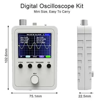 STARTOGOO Portable Digital Oscilloscope for Audio Testing