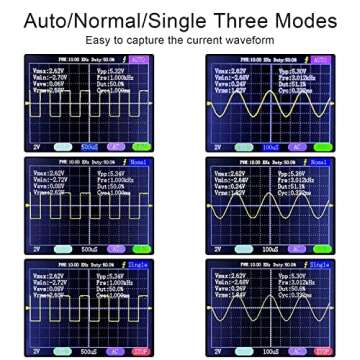 STARTOGOO Portable Digital Oscilloscope for Audio Testing