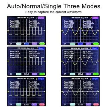 STARTOGOO Portable Digital Oscilloscope for Audio Testing