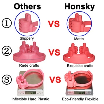 Cute Honsky Thumbs-up Phone Stands - 2 Packs, Durable