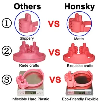 Cute Honsky Thumbs-up Phone Stands - 2 Packs, Durable