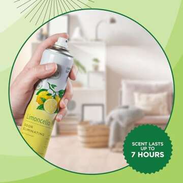 Citrus Magic Limoncello Odor Eliminator Air Freshener