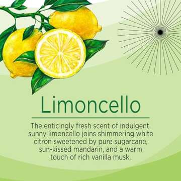 Citrus Magic Limoncello Odor Eliminator Air Freshener
