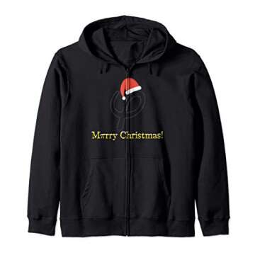 Merry Christmath Golden Ratio 1.2 Zip Hoodie