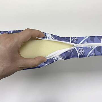 Lunarable Winter Bench Pad | Waterproof, Stylish Cushion