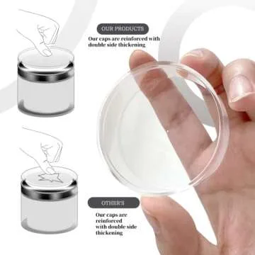 XAOUS Cream Jar Vacuum Bottle,Thicken Small Empty Airless Cosmetic Container Lotion Dispenser With Pump -Travel Containers For Creams, Gels & LotionsLeak Proof, Bottles Toiletries Cosme, 0.5oz