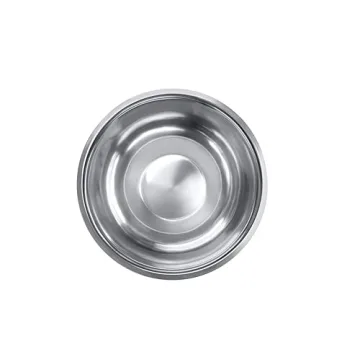 Great Credentials 8 Quart, Set of 2, Mixing Bowls, Stainless Steel, Professional Chef, Commercial Kitchen, 13.25 Inches Diameter, Flat Base