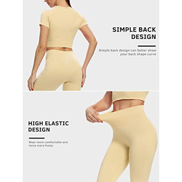 Seamless Women's Workout Outfits - Stylish & Comfortable