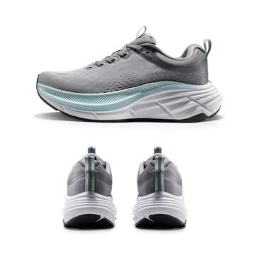 NORTIV 8 Women's Walking Shoes Cushion Comfortable ActiveBreeze Running Tennis Shoes Non-Slip Workou...