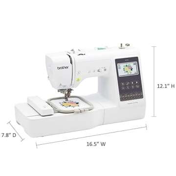 Brother SE700 Sewing and Embroidery Machine, Wireless LAN Connected, 135 Built-in Designs, 103 Built...