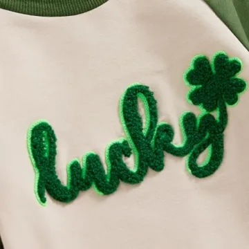 Stylish FYBITBO St Patrick's Day Baby Outfit for Newborns