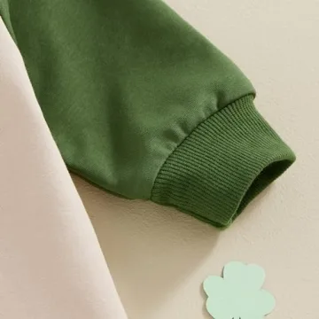 Stylish FYBITBO St Patrick's Day Baby Outfit for Newborns