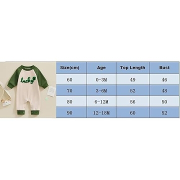 Stylish FYBITBO St Patrick's Day Baby Outfit for Newborns