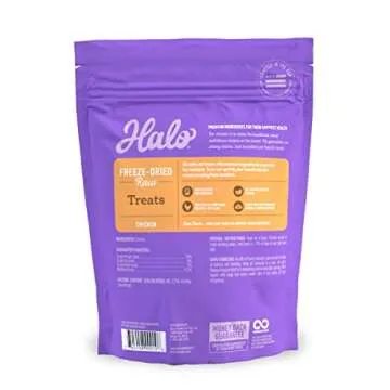 Halo 100% Chicken Freeze-Dried Raw Cat Treats 2.2oz