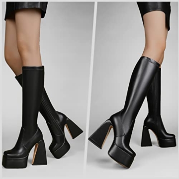 Goiphrri Women's Platform Knee High Boots for Every Occasion