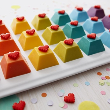 Wilton Silicone Gem Shapes Candy Mold for Creative Treats