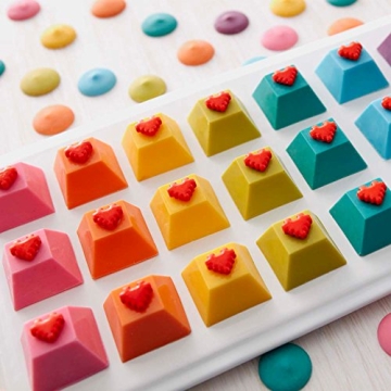 Wilton Silicone Gem Shapes Candy Mold for Creative Treats