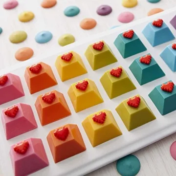 Wilton Silicone Gem Shapes Candy Mold for Creative Treats