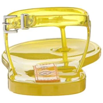 Katy Perry Geli Flat Sandal Women Lemon Design