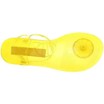 Katy Perry Geli Flat Sandal Women Lemon Design