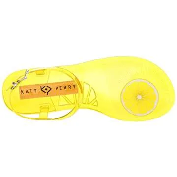 Katy Perry Geli Flat Sandal Women Lemon Design
