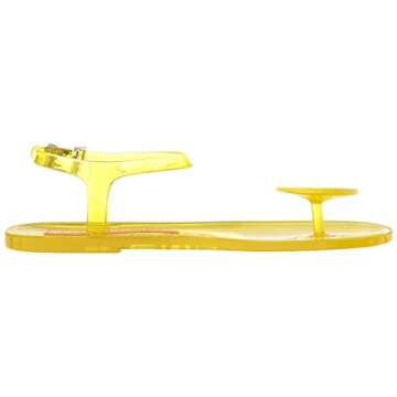 Katy Perry Geli Flat Sandal Women Lemon Design