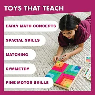 MindWare Pattern Play Bright Colors Educational Toy