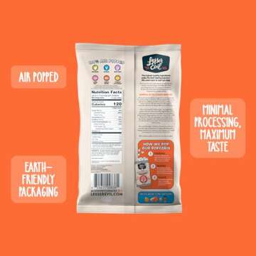 Lesser Evil Popcorn Wht Cheddar Org 4.6 OZ