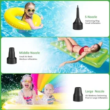 AGPtek Electric Air Pump - Quick-Smart Inflator for Camping