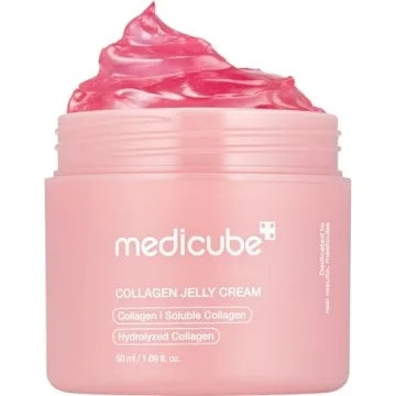 Medicube Collagen Jelly Cream - Glow-Enhancing Niacinamide & Hydrolyzed Collagen - Korean Skincare f...