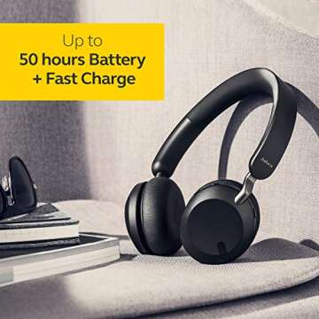 Jabra Elite 45h Wireless Headphones - Superior Sound & Comfort