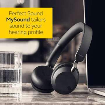 Jabra Elite 45h Wireless Headphones - Superior Sound & Comfort