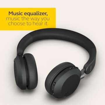 Jabra Elite 45h Wireless Headphones - Superior Sound & Comfort
